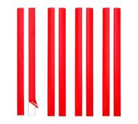 sourcing map 4Pcs Acrylic Flexible Hinges, 200x35mm Invisible Living Hinge, 360° Transparent Continuous Piano Low Profile Flex Hinge for DIY Furniture, Display Stand, Cabinets