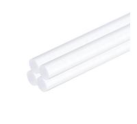 sourcing map 4pcs Acrylic Round Rods 3/16" x 12" Clear Acrylic Dowel Rods Sticks Plastic Sticks Strip for DIY Crafts Lighting Gardening Decorations - 5mm x 300mm