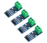 sourcing map 4pcs ACS712 Current Sensor Module 30A Range Hall Effect Current Sensor Current Measuring AC/DC for Detecting Current