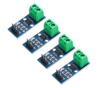 sourcing map 4pcs ACS712 Current Sensor Module 5A Range Hall Effect Current Sensor Current Measuring AC/DC for Detecting Current