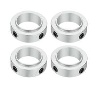 sourcing map 4pcs Aluminium Alloy Shaft Collar, 1 3/16" ID 1 3/4" OD 5/8" Thickness Bore Shaft Locking Collars for Gearbox Assemblies, Machine Tools, Industrial Use ID 30mm OD 45mm