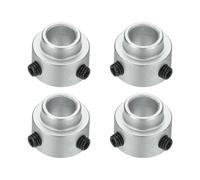 sourcing map 4pcs Aluminium Alloy Shaft Collar, 5/16" ID 5/8" OD 1/2" Thickness Bore Shaft Locking Collars for Gearbox Assemblies, Machine Tools, Industrial Use ID 8mm OD 16mm