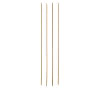 sourcing map 4Pcs Bamboo Knitting Needles Double Pointed Size US 6(4mm) Carbonized 14 Inch(36cm) Straight for Handmade Creative DIY Knitting Craft Yarn