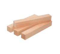 sourcing map 4Pcs Basswood Carving Block, 0.8"x0.8"x6" Square Wooden Dowels Blocks Wood Pieces for DIY, Arts Decoration, Crafts Whittling, Hand Carved