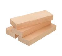 sourcing map 4Pcs Basswood Carving Block, 0.8"x2"x6" Square Wooden Dowels Blocks Wood Pieces for DIY, Arts Decoration, Crafts Whittling, Hand Carved