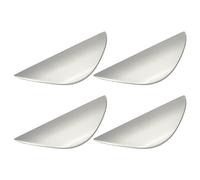 sourcing map 4pcs Cabinet Pulls, Cabinet Handles, Silver Drawer Pulls 1-1/4 Inch Hole Center, Cabinet Door Pulls, Kitchen Cabinet Hardware for Drawer Dresser, Cupboard Wardrobe