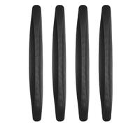 sourcing map 4pcs Car Bumper Guard Strip Anti-Collision Anti-Scratch Bumper Protector Trim Universal Front and Rear Bumper Guard for Cars SUV Pickup Truck, Black