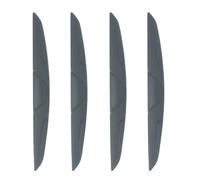 sourcing map 4pcs Car Door Edge Guards Protectors Silicone Anti-Collision Side Doors Edge Protector Trim Strip Anti-Scratch Universal Vehicle Exterior Accessories for Car SUV Pickup Truck, Gray