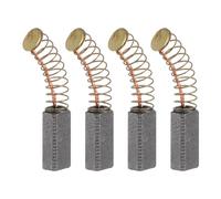 sourcing map 4pcs Carbon Brush 12mm x 5.8mm x 4mm Grinder Brush 6# Electric Motor Replacement Part Rotary Tool Cutting Machine Polisher Brushes for Repair Power Tools