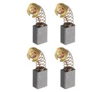 sourcing map 4pcs Carbon Brush 12mm x 8mm x 6mm Grinder Brush 411# Electric Motor Replacement Part Rotary Tool Cutting Machine Polisher Brushes for Repair Power Tools