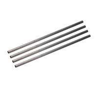 sourcing map 4Pcs Carbon Fiber Tube 4 x 6 x 350mm Pultruded Carbon Fiber Tubing for RC Airplane Kite Wing Tube Quadcopter Arm