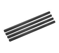 sourcing map 4Pcs Carbon Fiber Tubes 14 x 16 x 330mm Glossy Surface Rod 3K Roll Wrapped Carbon Round Tubing for RC Airplane Quadcopter Multicopter