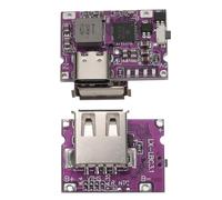 sourcing map 4Pcs Charging Module Type-c USB 3A 5V Lithium Battery Charger Module Charging Board, Purple