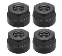 sourcing map 4pcs Clamping ER20A(M25) Collet Clamping Nuts for CNC Milling Chuck Holder Lathe