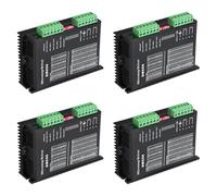 sourcing map 4Pcs CNC Stepper Motor Driver, CNC Controller DM556 Single Axes 2-Phase 128 Subdivision Digital Stepper Driver for Nema17/23/34/42/57 Motors, Digital Micro DC5-24V 20-50VDC
