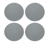 sourcing map 4Pcs Door Stopper Wall Protector, 60mm/2.36" Gray Self Adhesive Bumper PVC Doorknob Buffer Guard for Home Office Door Stop