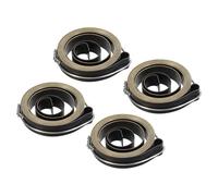 sourcing map 4Pcs Drill Press Return Spring, 52 x 12 x 0.7 mm Coil Spring Assembly Steel Chemical Blackening Finish for Various Vacuum Volume Cleaner Coil Systems