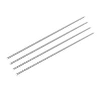 sourcing map 4Pcs Extension Springs, 0.7 x 5 x 300mm 304 Stainless Steel Extended Compression Spring Steel Dual Hook Tension Springs for Machinery Construction Home Repairs