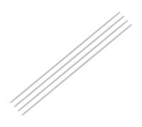 sourcing map 4Pcs Fully Threaded Rod, M3 x 350mm 304 Stainless Steel Right Hand Thread Bar Studs M3-0.5 Thread Pitch for Furniture Machinery Assembly