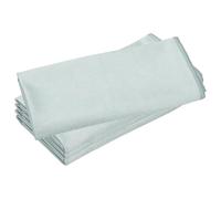 sourcing map 4Pcs Glass Polishing Cloth, 23.6x15.7 Microfiber Cleaning Cloths Lint & Streak Free Quickly Drying Towels for Glassware, Cars, Glasses, Phone Screens, Sunglasses, Gray