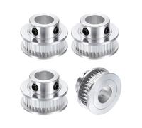 sourcing map 4pcs GT-2 36T Pulley Synchronous Wheel 10mm Bore, Aluminum Timing Pulley 36 Teeth, Fit Width 6mm Timing Belt for 3D Printer CNC Machine