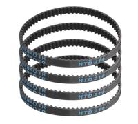 sourcing map 4pcs HTD-3M Rubber Timing Belt 70 Teeth, 210mm Pitch Length x 6mm Width x 2.4mm Height, Closed Loop Pulley Timing Belt