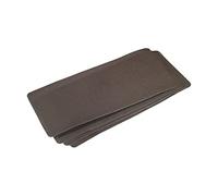 Sourcing Map 4Pcs Iron-On Fabric Patches, Brown, 11"x5", Map Style, Drop Shape, Perfect for Clothes, Pants, Bags Repair & Decoration