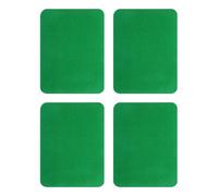 sourcing map 4Pcs Iron on Patches for Clothing Repair, Mending Fabric Repair Patch Cotton for Clothes Pants Bags, 5x4 Inch Green