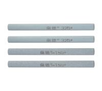 sourcing map 4pcs Knife Sharpening Stone Set 150/320 Grit Cylinder Knife Sharpening Stone Sharpener Whetstone for Knives Scissors Kitchen Sharpen Tools