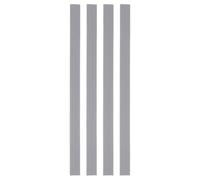 sourcing map 4Pcs Luggage Wheels Covers, Anti-Noise Luggage Wheel Silent Protector Covers for Luggage Suitcases or Office Chairs Caster, Grey