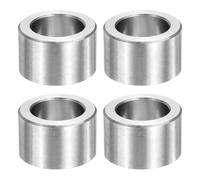 sourcing map 4pcs M20 Metal Spacers, 25/32" Stainless Steel Spacer 20mm IDx30mm ODx20mm Length Round Unthreaded Standoff Bushing Plain Finish for Screw Bolts, Silver