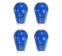 sourcing map 4Pcs M6-5.5 Ellipse Arcade Joystick Head 30mm Oval Rocker Balltop Handle Blue