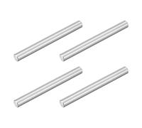 sourcing map 4Pcs M8 x 80mm 304 Stainless Steel Dowel Pin, Cylindrical Shelf Support Peg Pin Parallel Pin Fastener for Mechanical Manufacturing, Industry, Furniture Installation, Silver