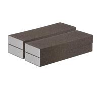 sourcing map 4pcs Medium Grit Sanding Sponge Blocks 180-240 Grit Foam Sanding Block for Polishing Kitchen Metal Wood Drywall, 200x70x25mm