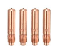 sourcing map 4pcs Mig Welder Tips 0.030" Copper MIG Welding Contact Tips 11-35(0.030") Welding Gun Replacement Accessories for Magnum 100L Mini MIG Welding Gun