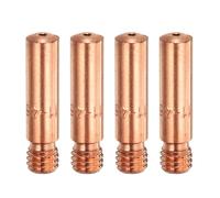 sourcing map 4pcs MIG Welding Gun Contact Tip 0.047" Copper MIG Welder Contact Tips Welding Gun Replacement Accessories for M-Series H-Series MIG Welding Gun
