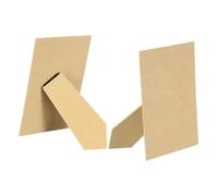 sourcing map 4Pcs Replacement Picture Frame Easel Back, 4 x 6 Easel Back for Picture Easel Backing Support Board with Metal Hinged for DIY Photo Board Frames Wall Tabletop, Wooden