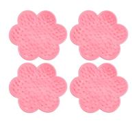 sourcing map 4pcs Rose Thorn Stripper Tool Set 5.5" PVC Flower Thorn Leaf Remover Flower Stem and Leaf Stripping for Gardening Home Florist Flower Arrangement, Pink