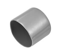 sourcing map 4pcs Rubber End Caps 52mm ID Vinyl Round End Cap Cover Screw Thread Protectors Light Grey