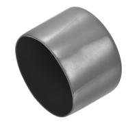 sourcing map 4pcs Rubber End Caps 75mm ID Vinyl Round End Cap Cover Screw Thread Protectors Dark Grey