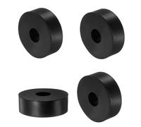 Sourcing Map 4pcs Rubber Spacers, 60mm OD x 12mm ID x 30mm Height, Round Anti Vibration Spacers