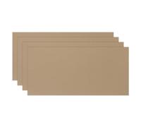 sourcing map 4pcs Self-Adhesive Air Mattress Patch, Rectangle Waterproof Repair Tape for Air Mattress, Bounce House, Inflatable Product, Tent, Swimming Ring, Air Bed, Apricot (8x4 Inch)