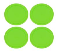 sourcing map 4Pcs Silicone Cup Lids, 3.9 Inch Mug Cover Reusable Silicone Cup Covers Anti-Dust Airtight Seal Mug Lid Stretch Lids for Hot and Cold Drinks Cup Glass Cup Coffee Cup, Green