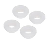 sourcing map 4Pcs Snap Rubber Grommet Hole Plug Mount Dia 19mm ID 15mm H 9mm Narrow Groove Width 2mm Seal Anti-Scratch for Electrical Box Cable Pipes Transparent