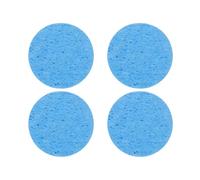 sourcing map 4pcs Soldering Iron Cleaning Sponge 1.97" Replacement Sponge High Temperature for Cleaning Welding Soldering Iron Tip, Blue