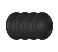 sourcing map 4Pcs Speaker Dust Cap 45mm/1.77" Outer Diameter Dome Paper Cap Subwoofer Coil Cover Caps for Speaker Decoration Accessory Repair