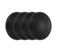 sourcing map 4Pcs Speaker Dust Cap 54mm/2.13" Outer Diameter Subwoofer Paper Cap Subwoofer Coil Cover for Speaker Decoration Accessory Repair