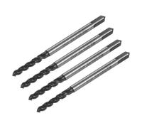 sourcing map 4pcs Spiral Flute Thread Taps, M2.5 x 0.45 Nitride Coated Metric Screw Tap, Fully Ground High Speed Steel 6542 Machine Tapping Threading Tool for Machinist Thread Repair