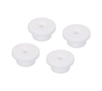 sourcing map 4Pcs T Type Rubber Grommet Mount Dia 19mm ID 9mm H 14mm Seal Protection Flexible Hole Plugs for Cable Pipe White