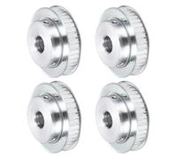 sourcing map 4Pcs Timing Belt Pulley Aluminum Idler Pulley XL40 Teeth 9/16"(14mm) Bore for 10mm Width Belts, 3D Printers, CNC Machines, Industry